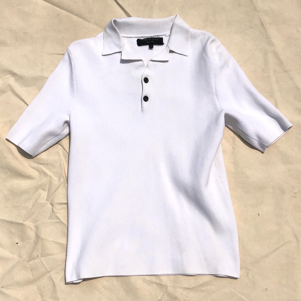 Rag&Bone Mens camp collar shirt.
